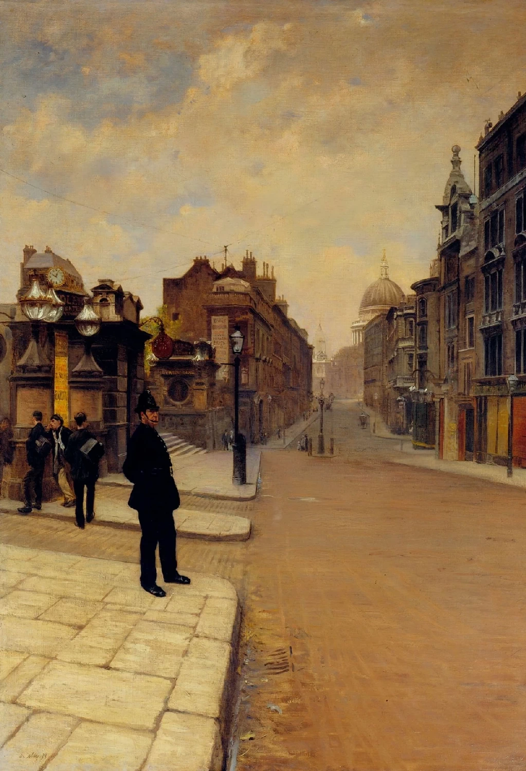 Giuseppe De Nittis - La domenica a Londra